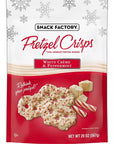 Snack Factory White Creme & Peppermint Covered Pretzels: 20-Ounce Bag