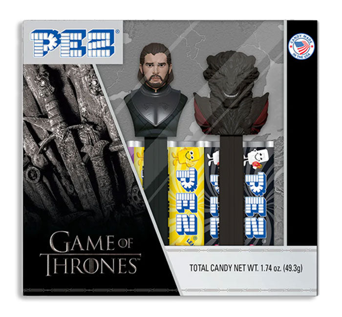 Games of Thrones PEZ Gift Set Twin Pack Candy Dispensers: 12-Piece Case