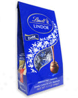 Lindt Chocolate Lindor Truffles - Dark Chocolate Bag: 6-Piece Case