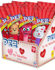 Valentine PEZ Candy Packs: 12-Piece Display