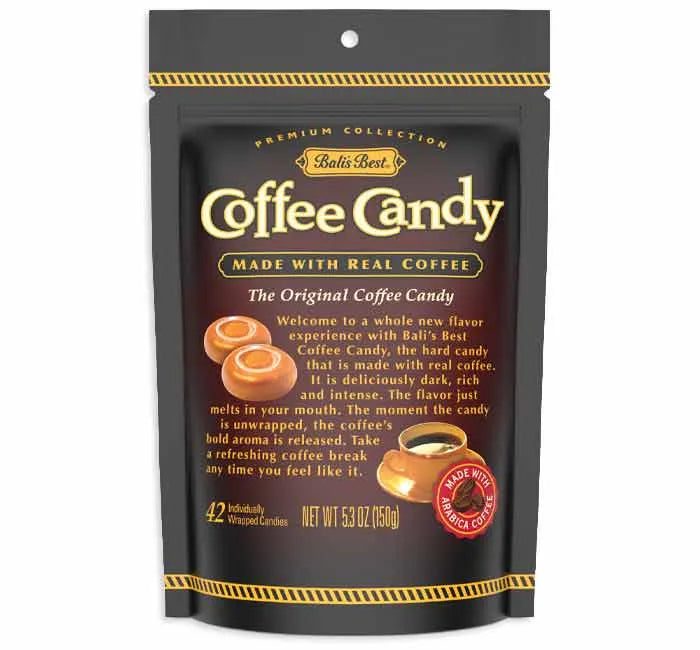 Bali's Best Coffee Candy 5.3-Ounce Bag: 12-Piece Box