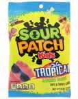 Sour Patch Kids Tropical Candy Peg Bags: 12-Piece Case