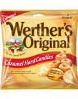 Werther's Original Caramel Hard Candy 2.65-Ounce Peg Bags: 12-Piece Case