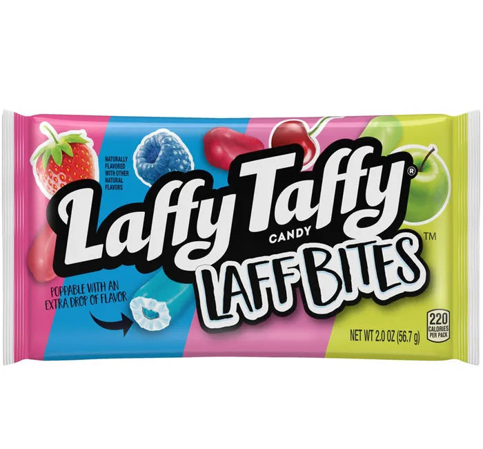 Laffy Taffy Candy Laff Bites: 24-Piece Box