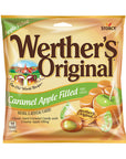 Werther's Original Caramel Apple Filled Hard Candy 2.65-Ounce Peg Bags:12CT Case