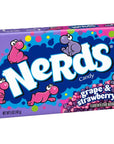 Nerds Candy 5-Ounce Packs Theater Size - Strawberry & Grape: 12-Piece Box