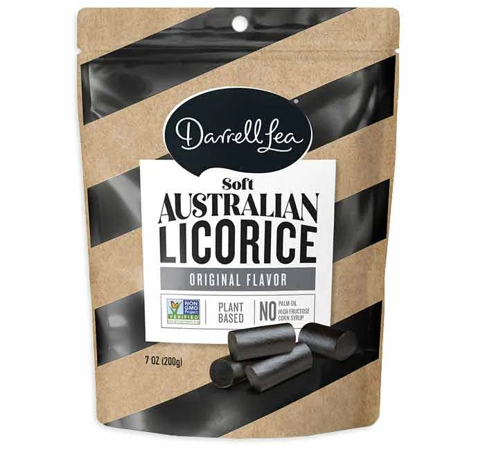 Darrell Lea Original Soft Australian Licorice Non-GMO: 8-Piece Case