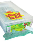 Dorval Sour Power Belts Candy - Green Apple: 150-Piece Tub