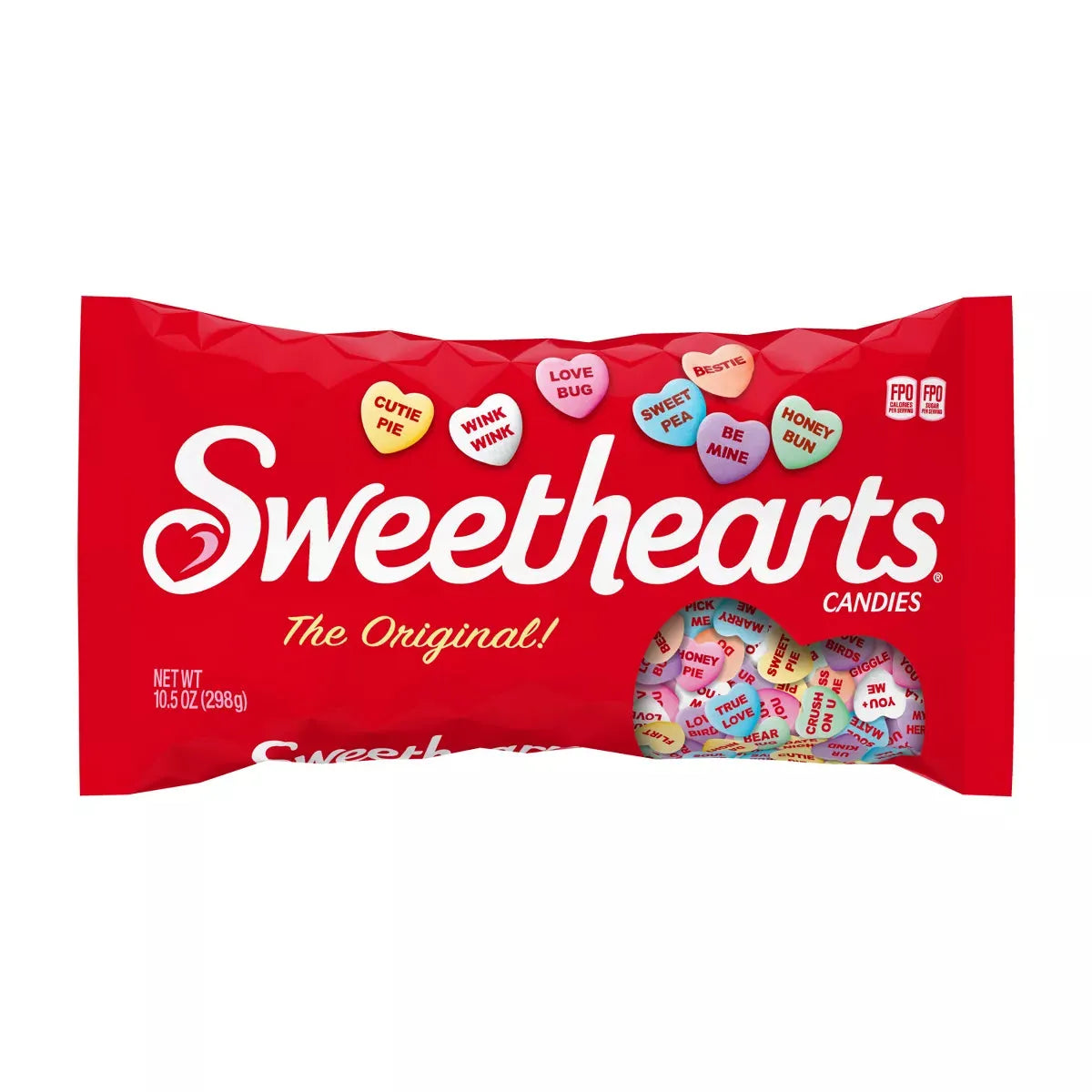 Sweethearts Conversation Candy Hearts: 10.5-Ounce Bag