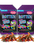 Rotten Gummy Worms: 5.3-Ounce Resealable Bags