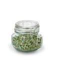 17-Ounce Hermes Glass Jar with Clamp Top Lid