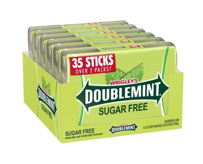 Wrigley&#39;s Doublemint Gum Mega Packs: 6-Piece Box