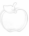 Apple Shaped Acrylic Candy Boxes 24 Pack 2.95"X2.28"X1.02"