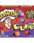 Warheads Sour Sweet & Fruity Cubes 4-Ounce Packs: 12-Piece Box