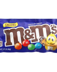 Caramel M&M's Candy: 24-Piece Display