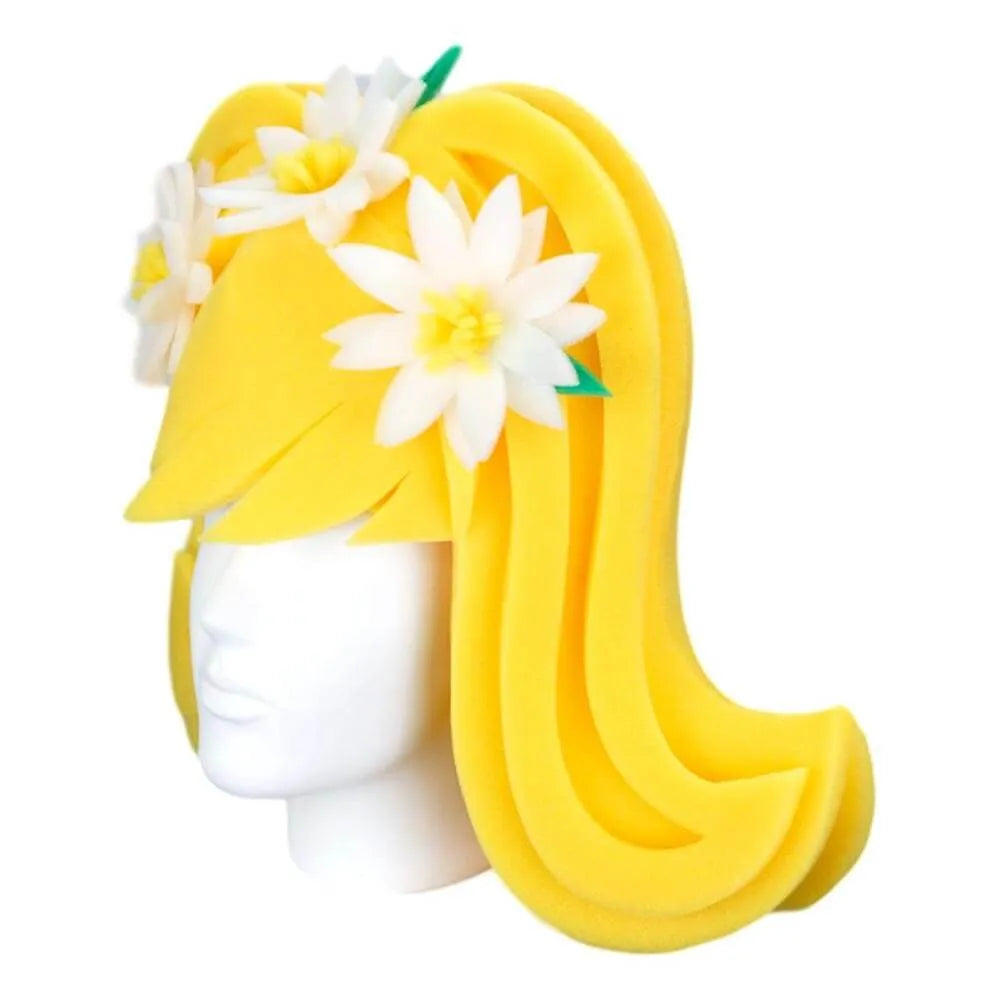 Simple Wig with Daisies