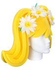 Simple Wig with Daisies