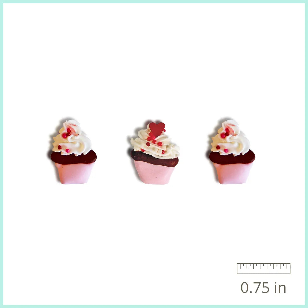 Sprinkle Pop Royal Icing Pink Cupcakes (12ct)