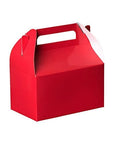 Red Party Favors Paper Treat Boxes 6.25" X 3.75" X 3.5" 20 Pack