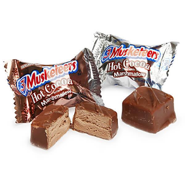 3 Musketeers Hot Cocoa with Marshmallow Minis Candy: 10-Ounce Bag - Candy Warehouse