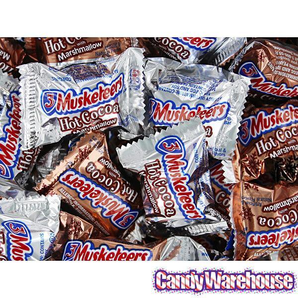 3 Musketeers Hot Cocoa with Marshmallow Minis Candy: 10-Ounce Bag - Candy Warehouse