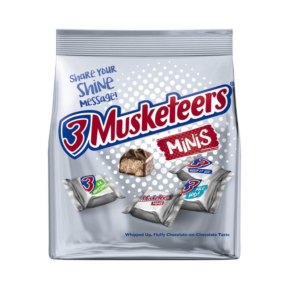 3 Musketeers Minis Candy: 8.4-Ounce Bag - Candy Warehouse