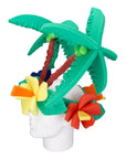 Coconut Tree & Flowers Hat