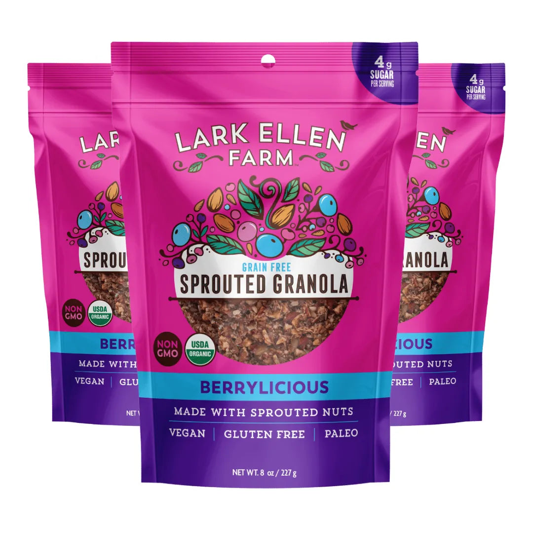 Lark Ellen Farm Berrylicious Sprouted Granola (Grainfree)