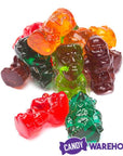 3D Gummy Monsters Candy Bags: 10-Piece Set