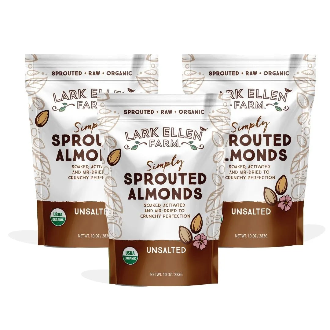 Lark Ellen Farm Sprouted Almonds, Organic