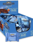 Ghirardelli Dark Chocolate with Sea Salt Caramel Filling Squares: 55-Piece Box