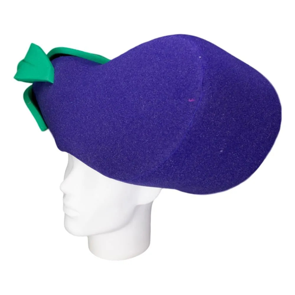 Eggplant Hat