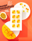 Pure Sugar Candy Mango Passion Fruit Candy Cubes