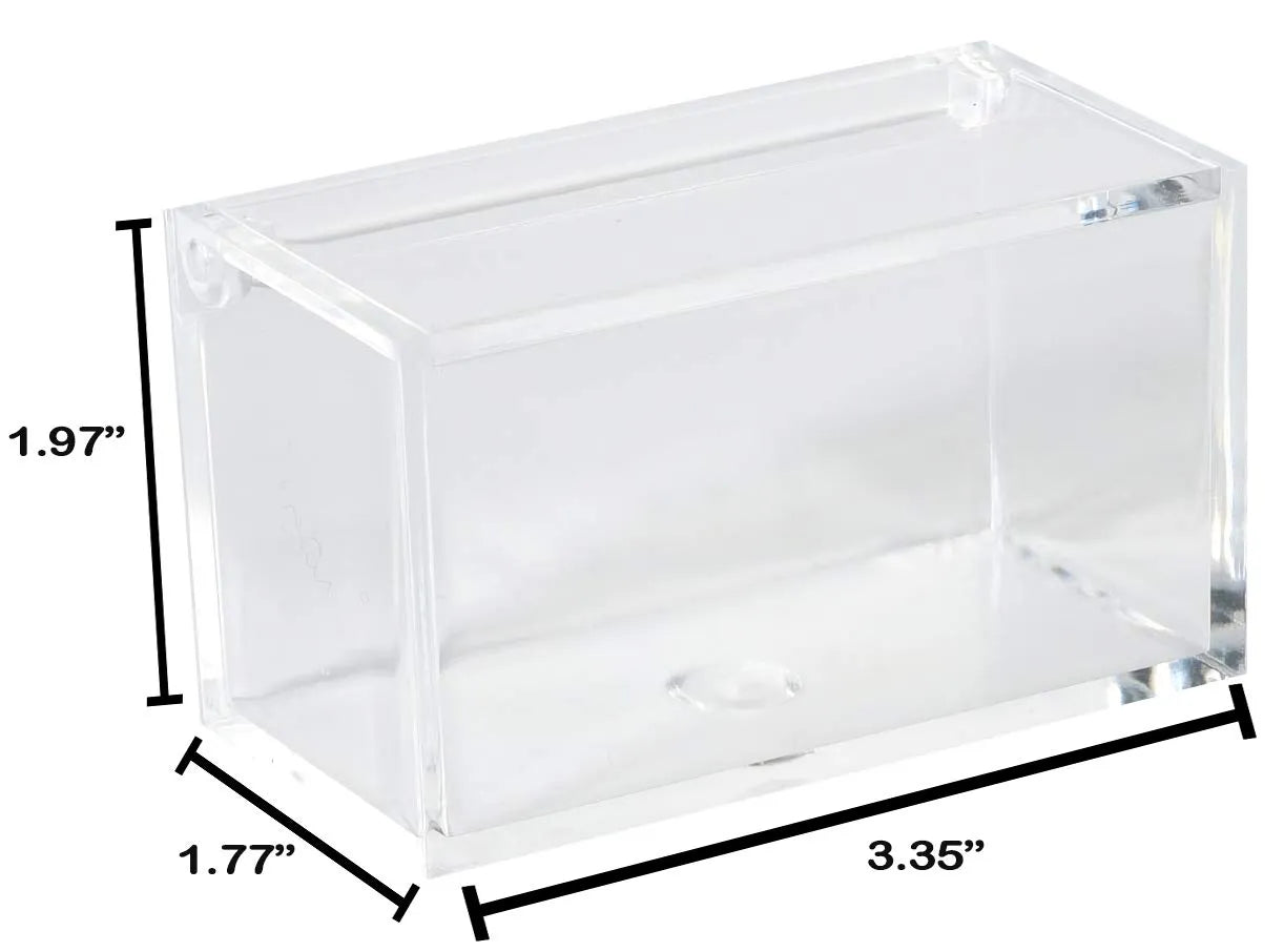 Clear Acrylic Boxes 3.35''X1.77''X1.97'' 12 Pack