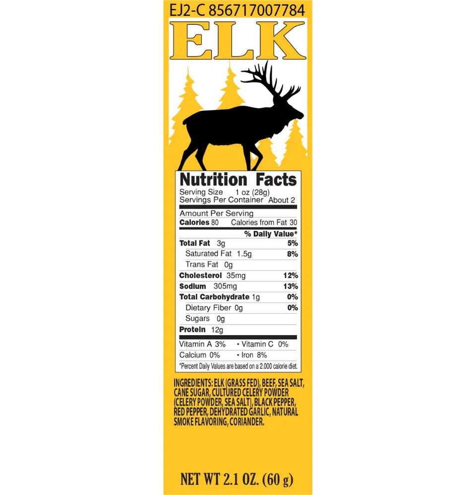 Pearson Ranch Jerky Greenhorn Sampler - Elk