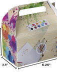 Artist Paper Treat Boxes 6.25" X 3.75" X 3.5" 20 Pack