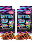 Rotten Gummy Worms: 5.3-Ounce Resealable Bags