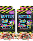 Rotten Gummy Worms: 5.3-Ounce Resealable Bags