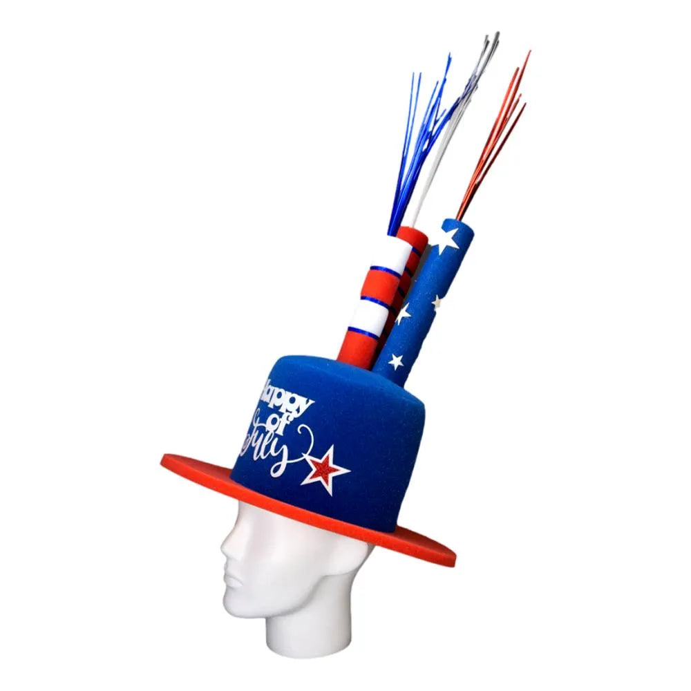 4th of July Fireworks Hat