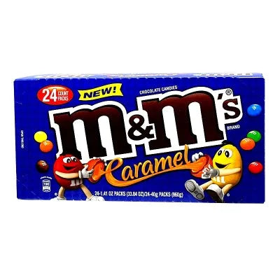 Caramel M&amp;M&#39;s Candy: 24-Piece Display