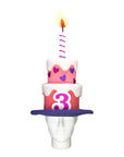 Kid's Birthday Cake Hat (Girl)