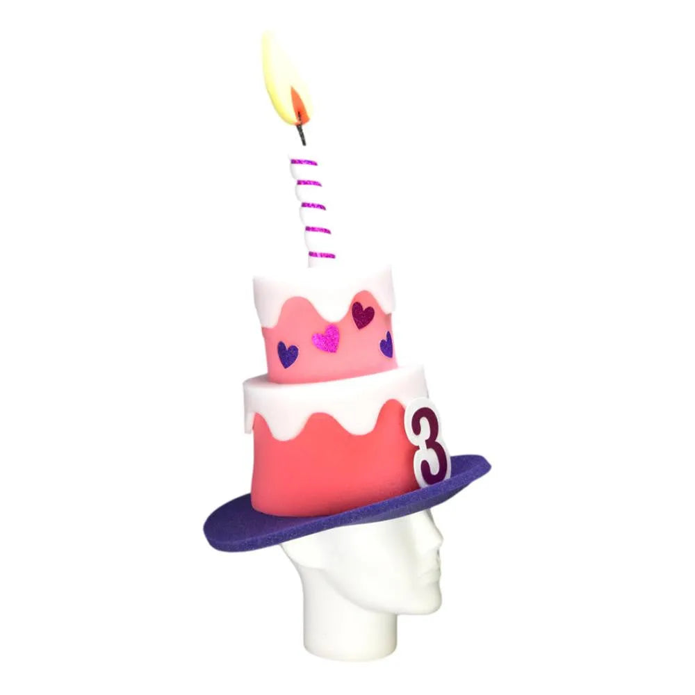 Kid&#39;s Birthday Cake Hat (Girl)