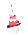 Kid's Birthday Cake Hat (Girl)