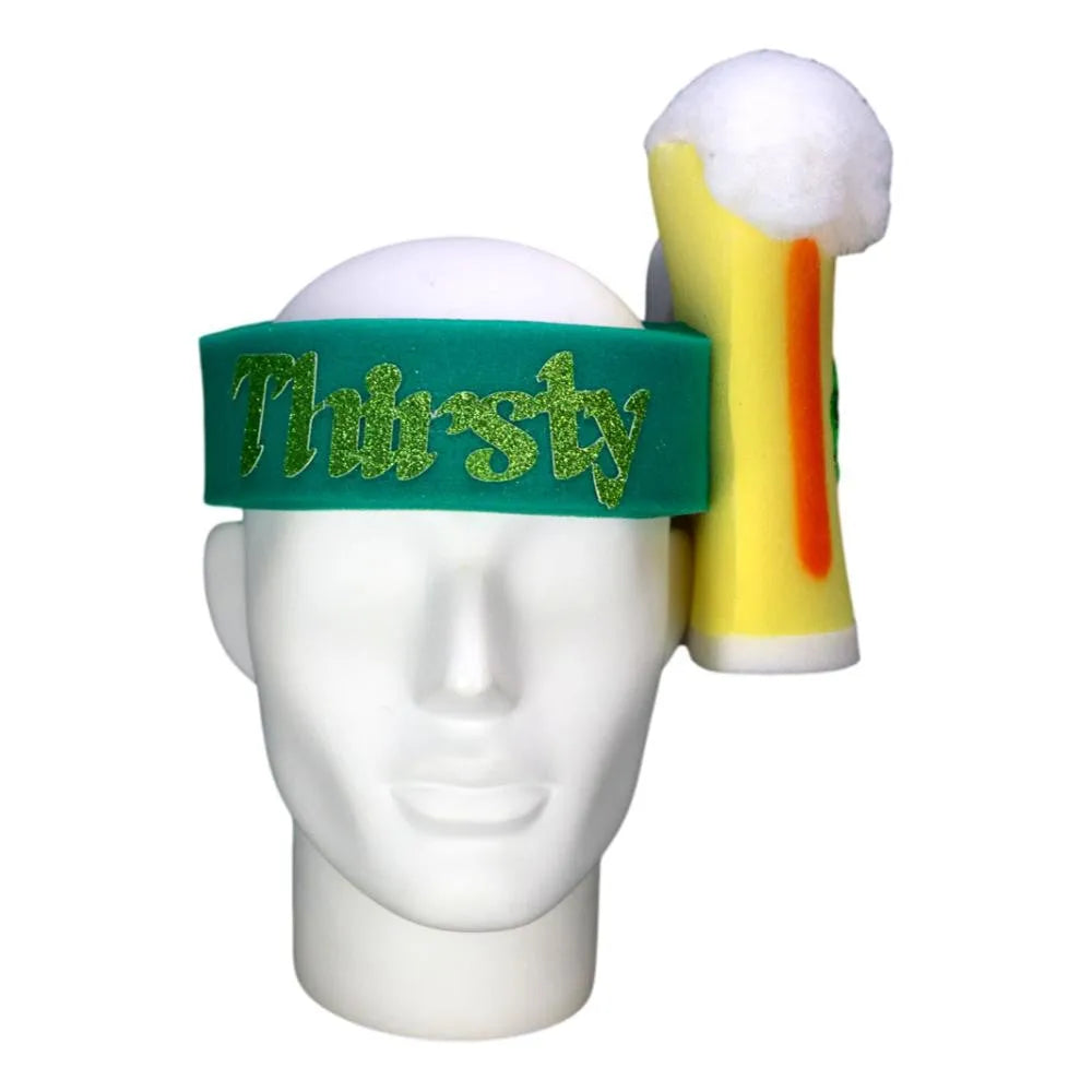 St. Patrick&#39;s Beer Mug Headband