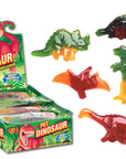 Jelly Belly Big Gummy Dinosaurs Candy Packs: 48-Piece Case