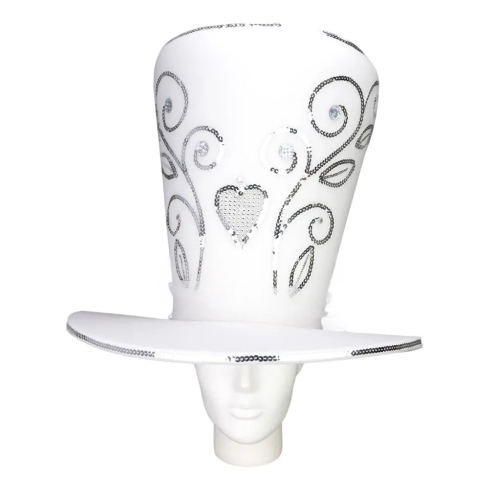 Silver Bride Hat