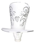 Silver Bride Hat