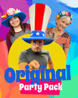 The Original Party Hats Pack (20 Hats & 20 Headbands)