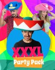 Ultimate XXXL Party Hats Pack (50 Hats & 50 Headbands)