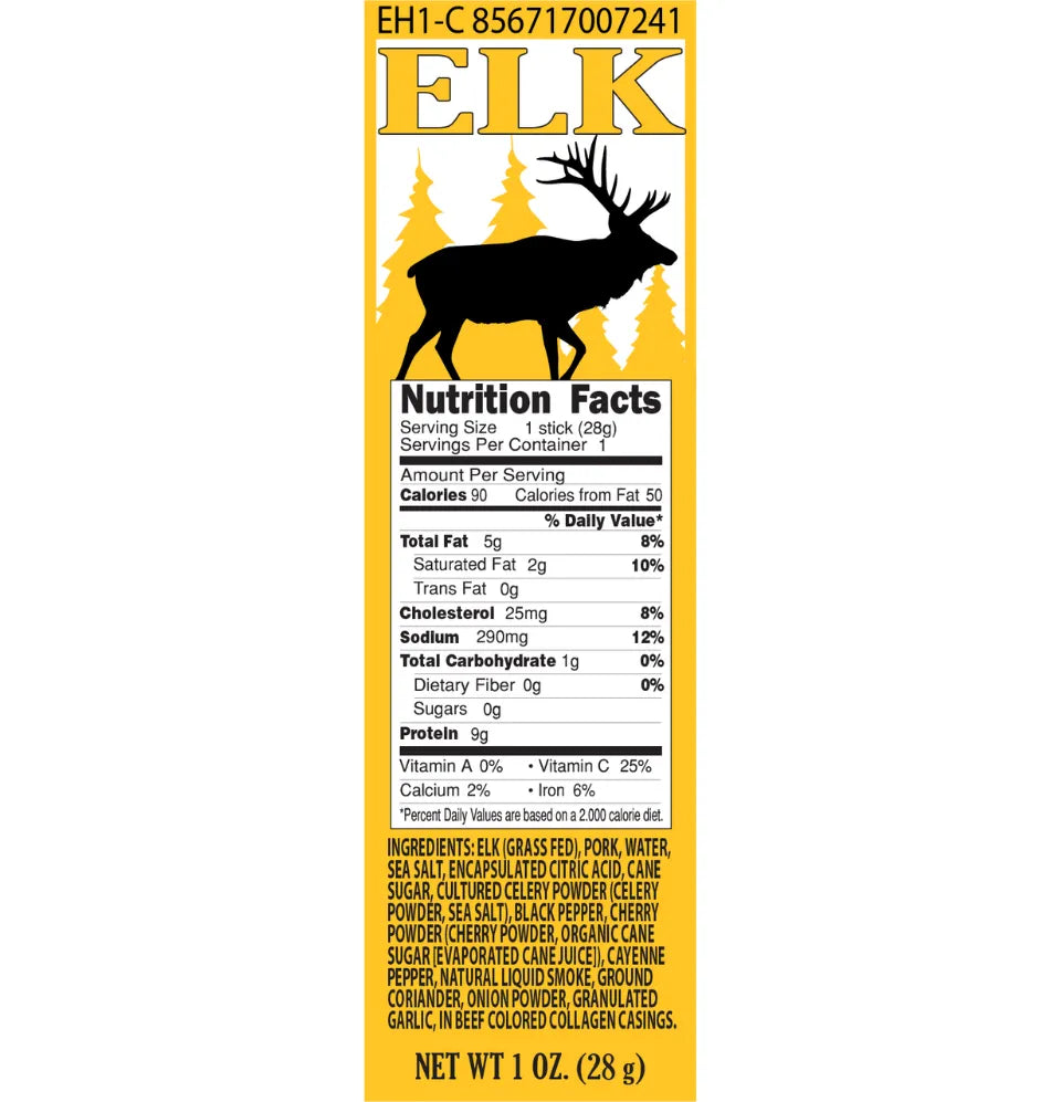 Pearson Ranch Jerky Greenhorn Sampler - Elk